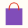 Graphic of a purple shopping bag