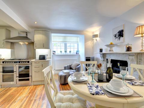 Open Plan Kitchen/Dining Area of Prospect Cottage